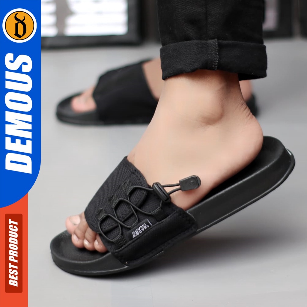 DEMOUS Werf - Sendal Slide Pria Sandal Casual Terbaru 2023