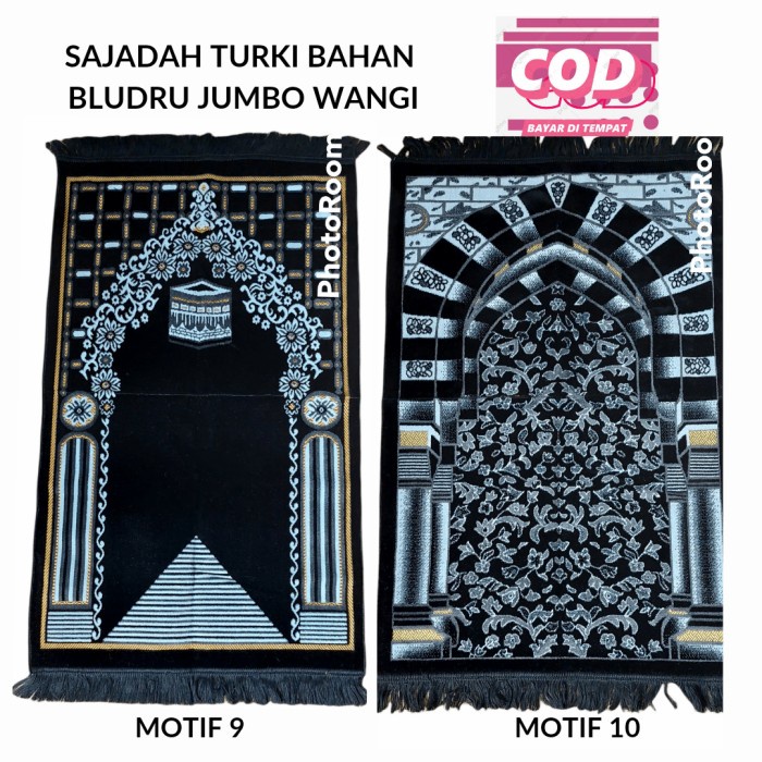 Sajadah SAJADAH TURKI TEBAL UKURAN JUMBO(P8N1) Sajadah Turki Dewasa Sajadah Turkey Premium Sajadah T