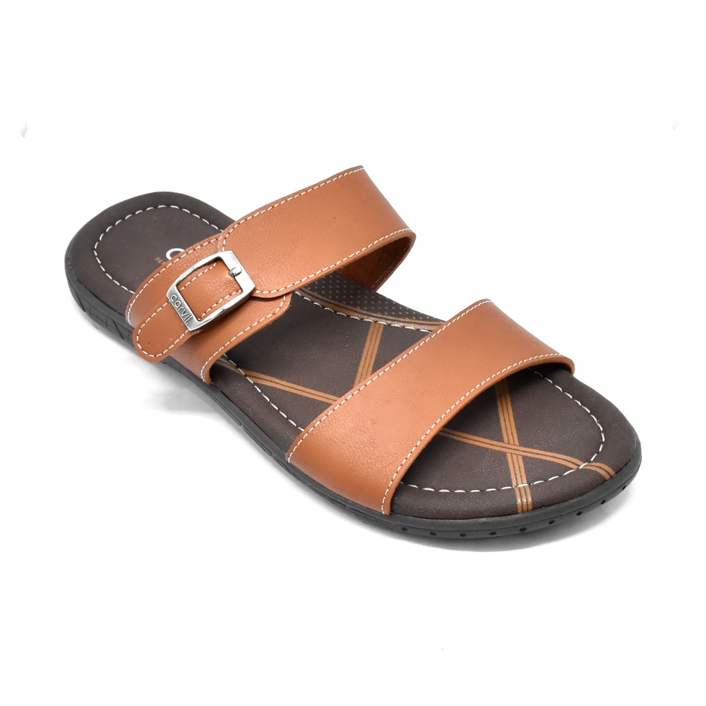 Carvil Metsovo 02 TP Sandal Slide Casual Anak Laki-laki Stone _A153