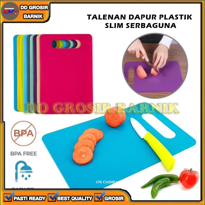 [DGB] TALENAN DAPUR PLASTIK NON SLIP WARNA WARNI MURAH