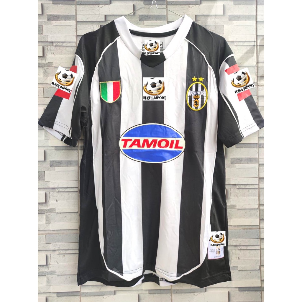 RETRO | Jersey Baju Bola Juventus Home 2002 2003 Grade Ori