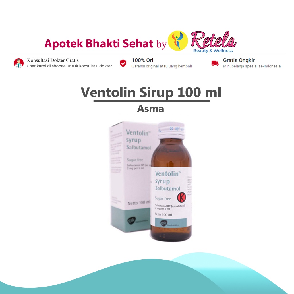 Jual Ventolin Sirup Ml Shopee Indonesia