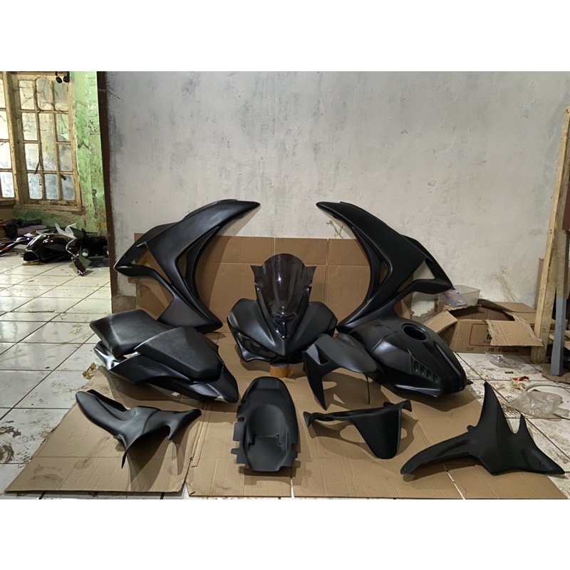Full fairing depan R25 Untuk Vixion (Tanpa Rubah Rangka)