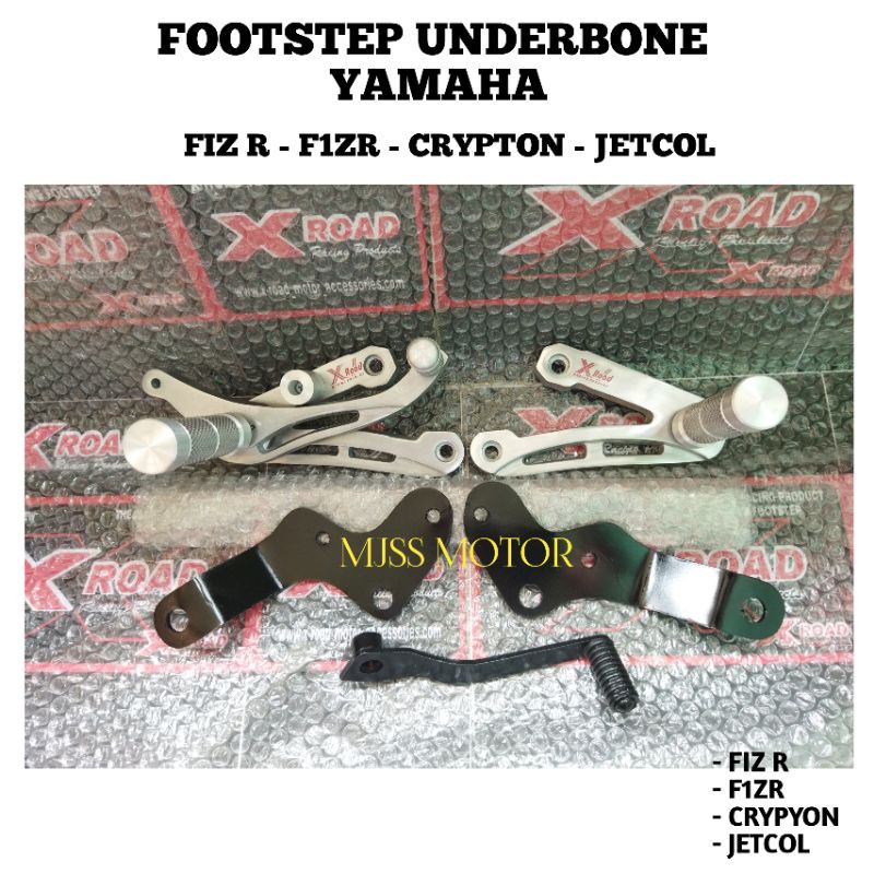 Footstep Underbone X Road Fiz R Fizr/Poswan/Foswan/F1ZR/Jetcol/Crypton/Alpha/Not Ahrs Yong Jaya