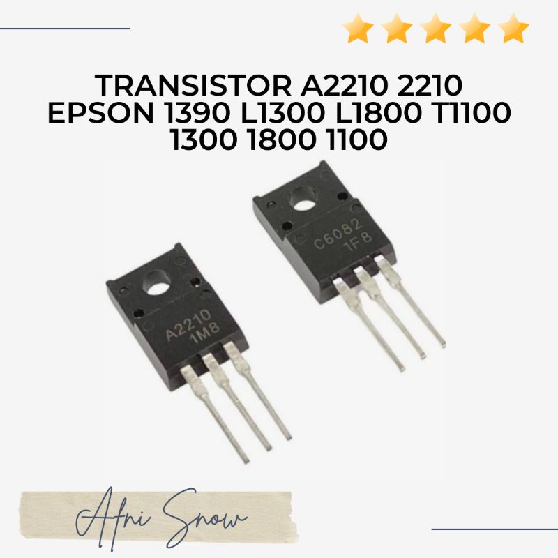 Transistor A2210 2210 EPSON 1390 L1300 L1800 T1100 1300 1800 1100