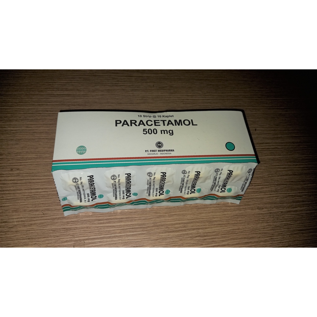 Paracetamol generik per strip