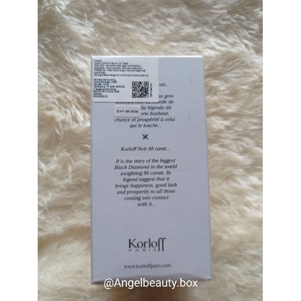 100% ORIGINAL KORLOFF IN WHITE EDT 88ml FOR MEN