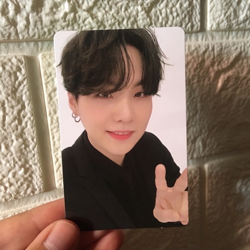 PHOTOCARD MEMORIES SUGA YOONGI BTS
