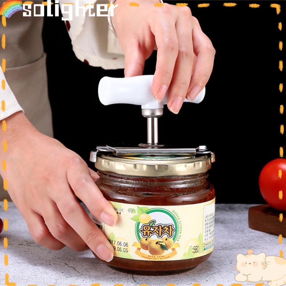 Solighter 3-9.5CM Pembuka Botol Tutup Portable Multifungsi off Jar Can Opener