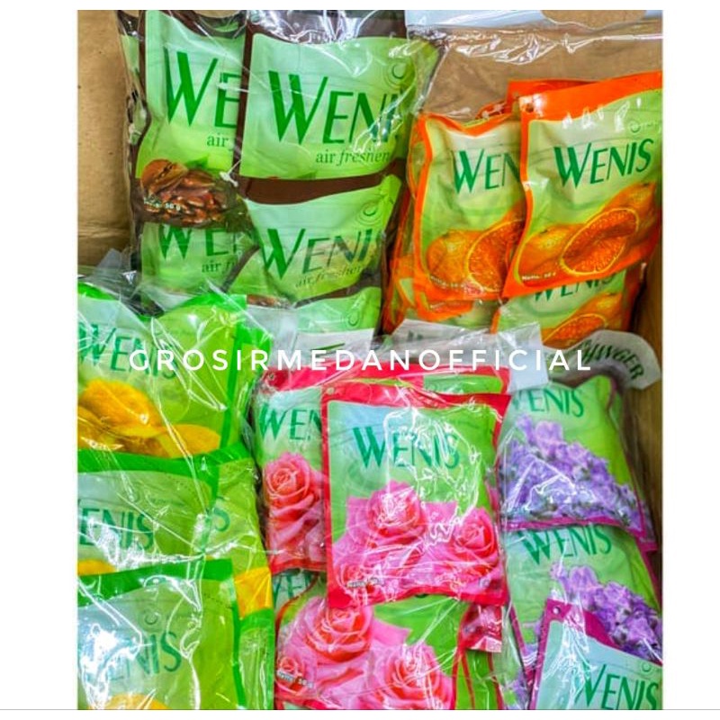 WENIS PENGHARUM RUANGAN GANTUNG - WENYS AROMA MENYEGARKAN - WANGI SEGAR SEJUK