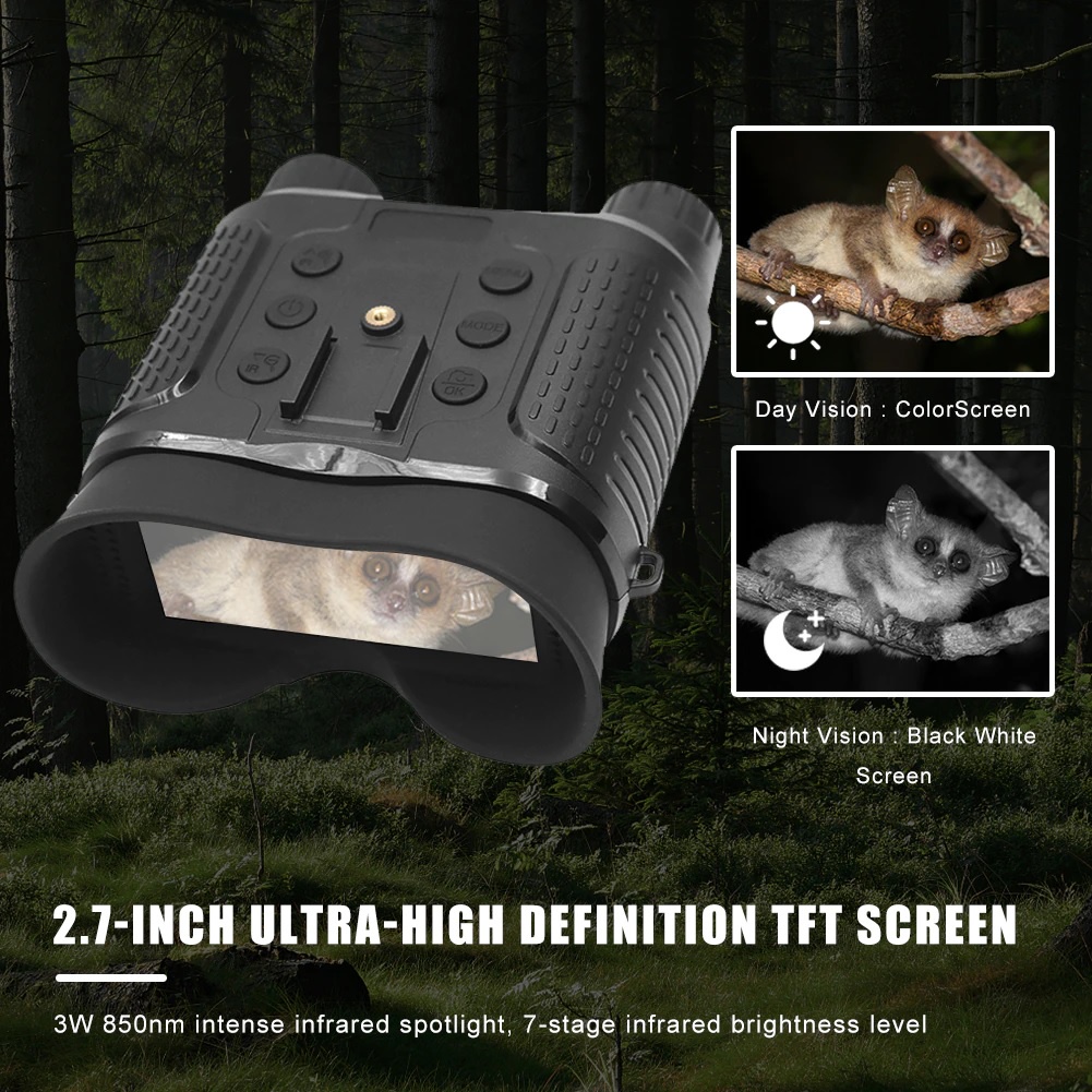 NV8160 - Night Vision Infrared Binoculars 8x Zoom - 1080P Recording - TEROPONG DENGAN INFRAMERAH - BISA UNTUK MALAM HARI