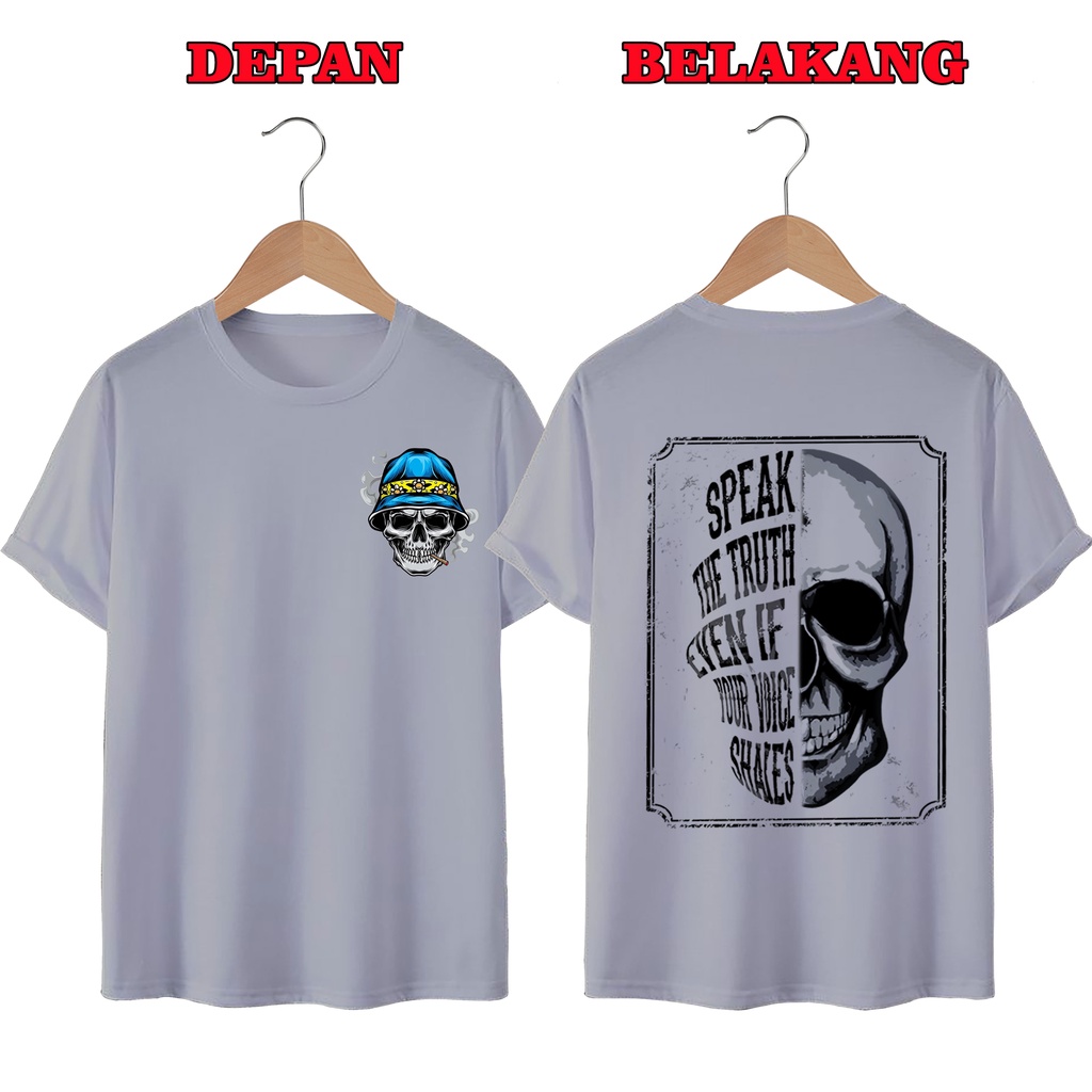 KAOS DISTRO PRIA KEREN, TERMURAH BISA COD,JOKER SPEAK