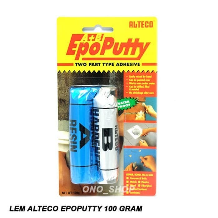 Lem Lem Alteco Epo Putty Besar ( 100Gram )