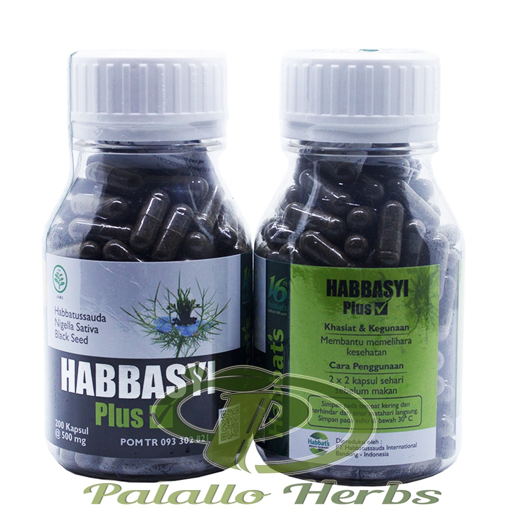 Habbasyi Plus Bee Pollen Black Seed 200 Kapsul