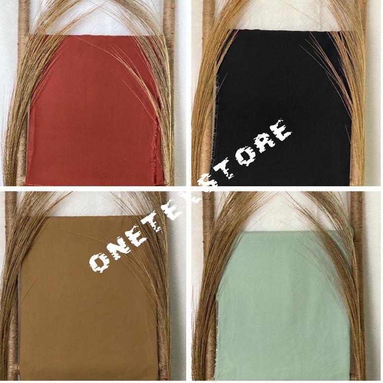 NJA.04Ja23ν ‣ Kain Katun Rayon polos Viscose  Premium Uniqlo. Bahan Pajamas, Daily (Harga 0,5 meter)