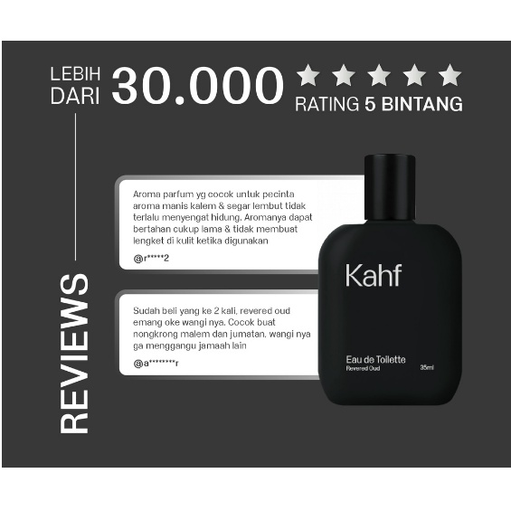 KAHF Revered Oud Eau de Toilette 35ml