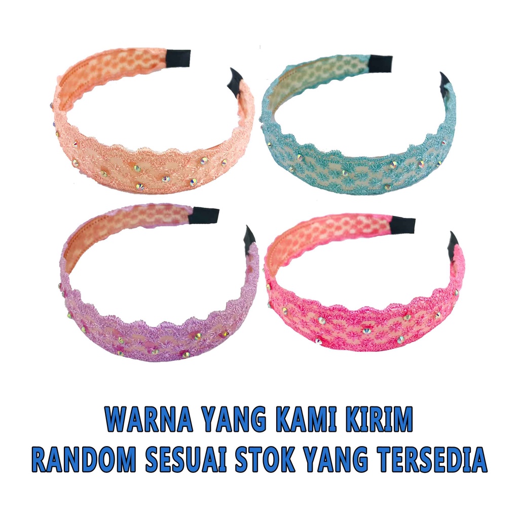 Bandana Wa* Bando Korean Style* Aneka Macam Bando* Aksesoris Wanita