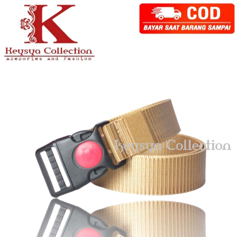 ikat pinggang pria nylon canvas sabuk Tactical pria military Canvas nylon