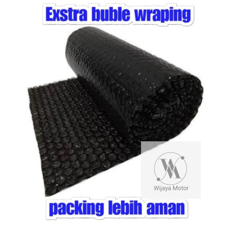 

extra buble wraping agar tambah aman dalam pengiriman