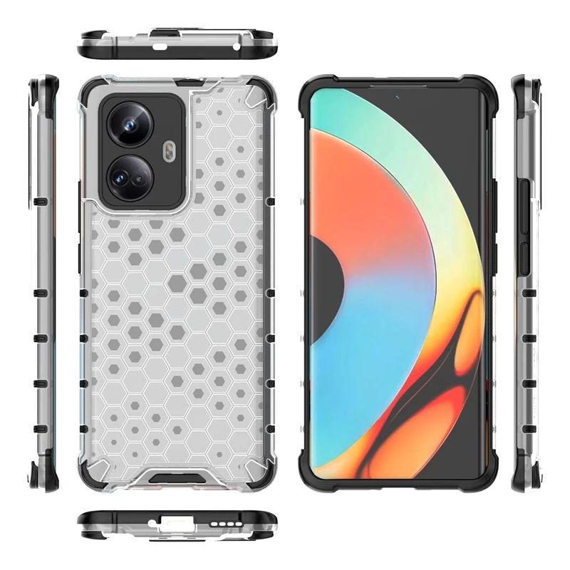 Case Realme 10 Pro / Plus 5G Hardcase Hybrid Armor Honeycomb