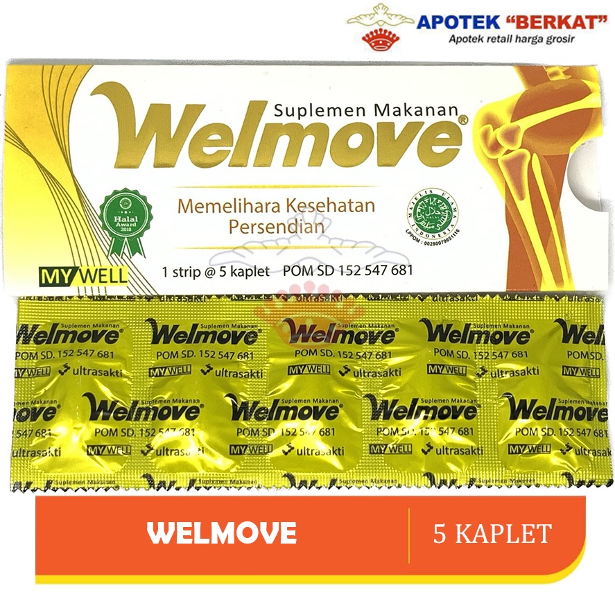 WELMOVE STRIP / SUPLEMEN SENDI / NYERI SENDI / SUPLEMEN HERBAL