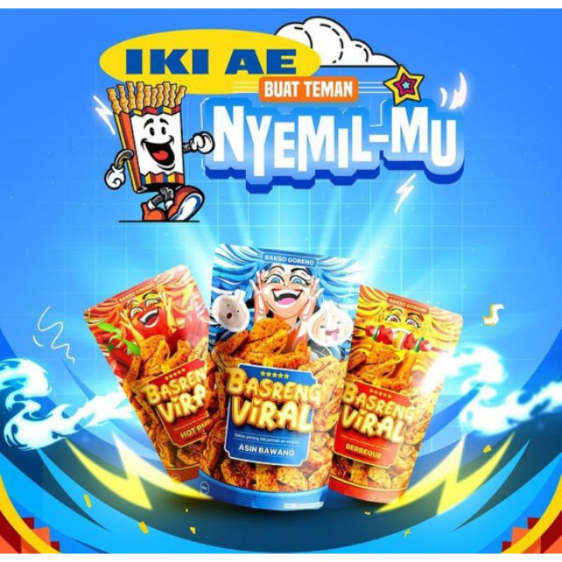 

[Viral Cemilan Enak]Basreng Viral All Varian Rasa BIKIN NAGIH!!!
