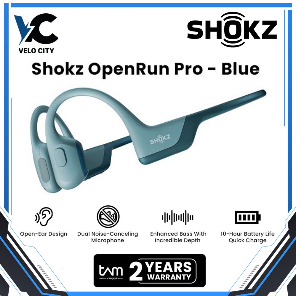 Shokz Openrun Pro Open Ear Sport Headphone - Garansi Resmi