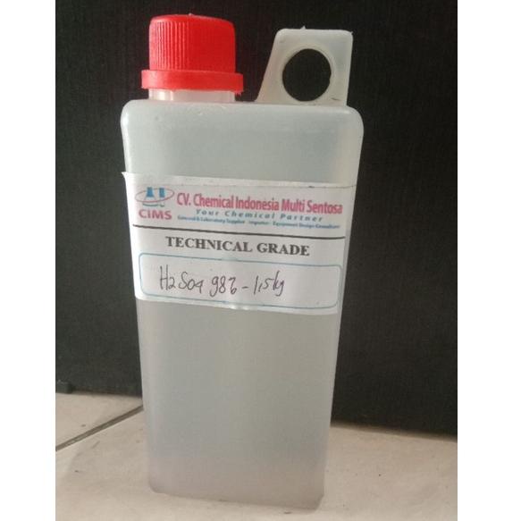 [KODE PRODUK HHMZW6047] H2SO4 Murni 98% 1.5kg