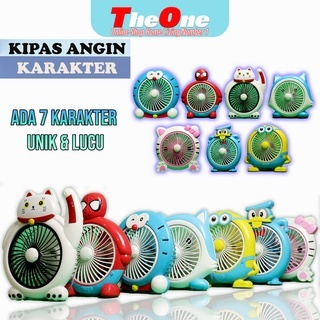 Kipas Angin Karakter 10 Inch Kipas Meja Listrik Berkarakter &amp; Murah