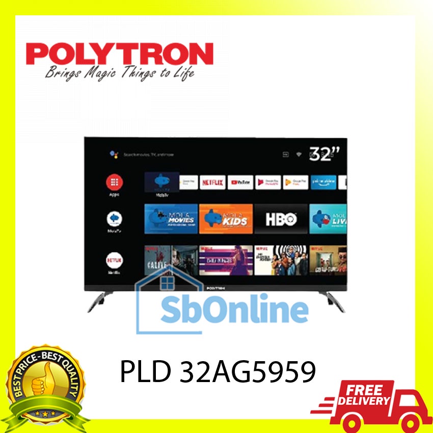 POLYTRON Smart Android TV 32 inch PLD 32AG5959