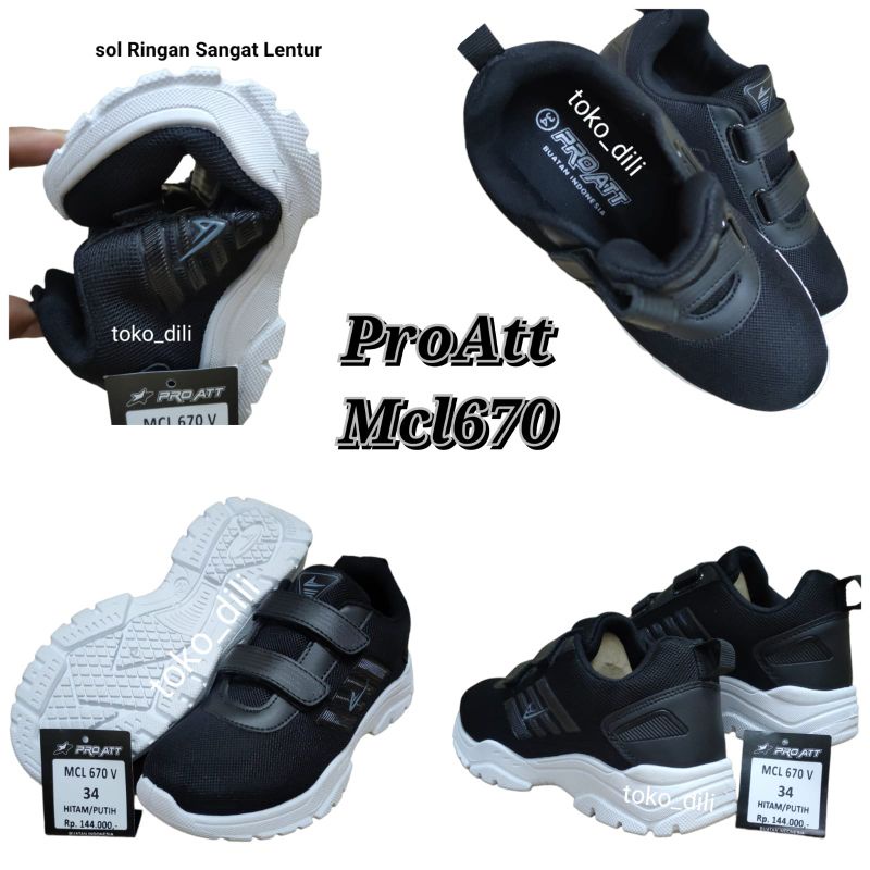 Sepatu ProAtt anak Original MCL,HM size.31/34