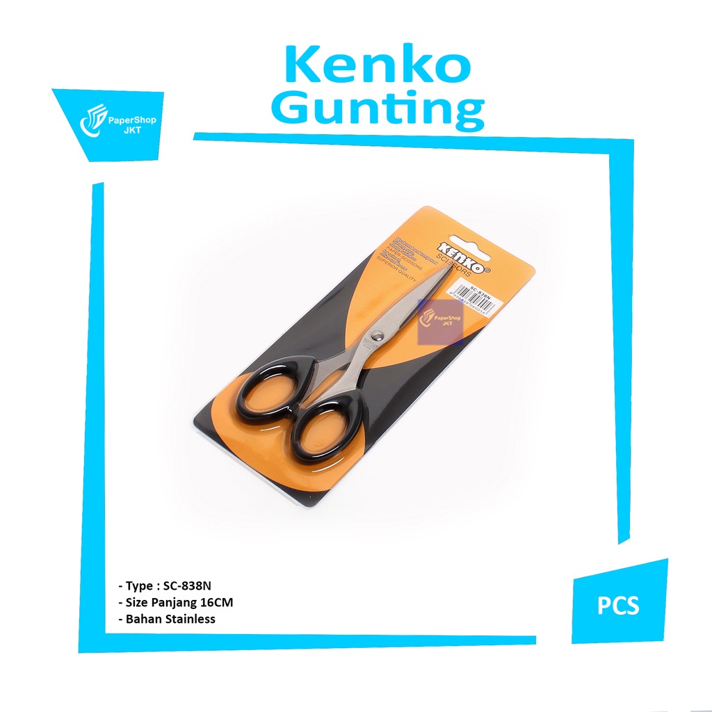 

KENKO - SC-838N Gunting Sedang - Scissors - Pcs