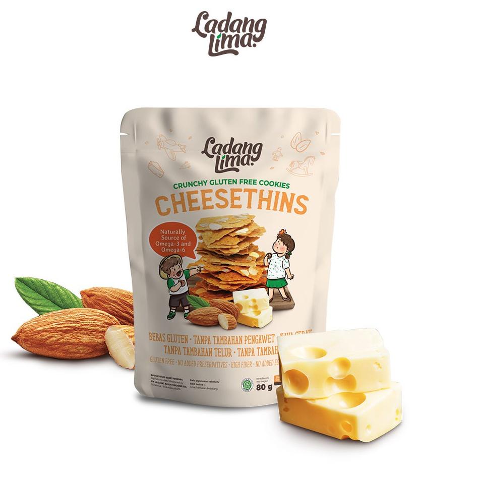 

Baru ' Ladang Lima Cookies Cheesethins 80 gr ♣