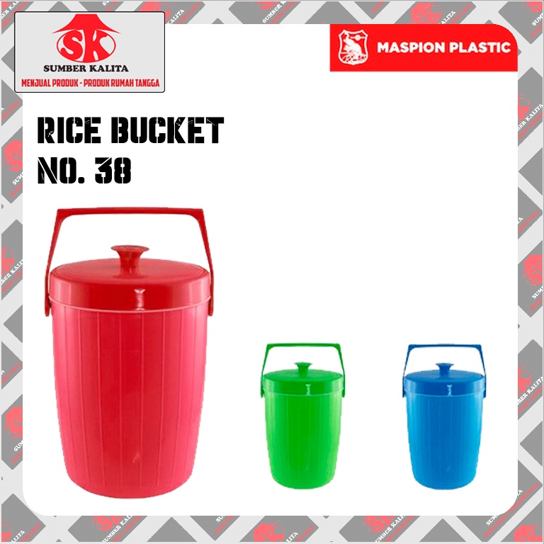 Termos Nasi Termos Es 38 Liter Rice Bucket Maspion