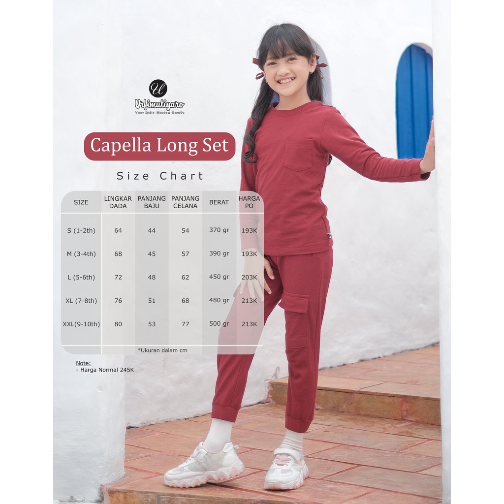 CAPELLA KIDS SHORT/LONG