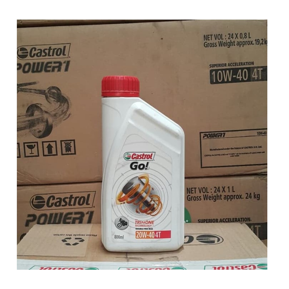 Oli Motor Castrol Go 4T 800 ml