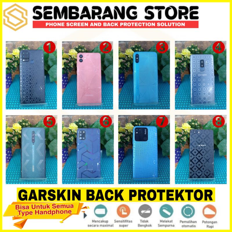 Garskin Transparan Garskin Anti Jamur Asus zenfone 500Kl/ Zenfone 4s /Zenfone 8 Mini / Zenfone 9 / Z