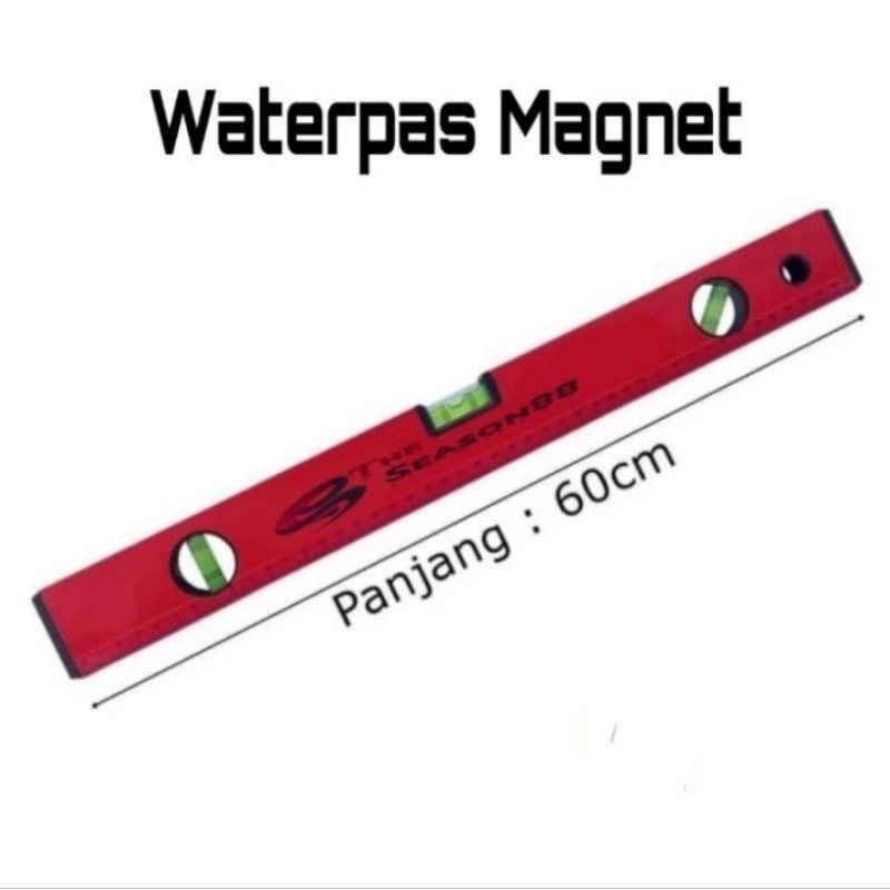 

Penggaris Waterpas Panjang Magnet 60 CM