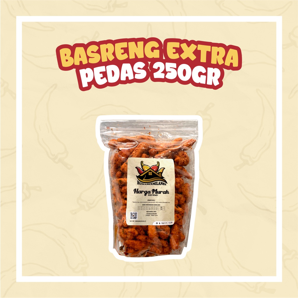 

BASRENG VIRAL PEDAS DAUN JERUK 250GR