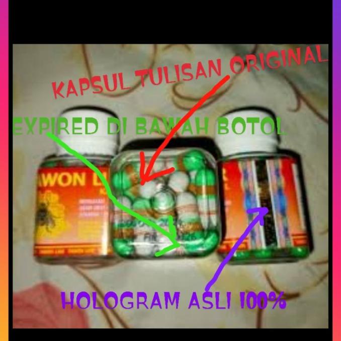 kapsul tawon liar original botol