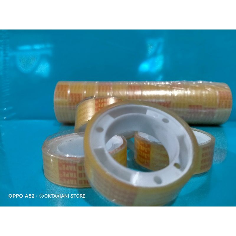 

SOLASI SELOTIP KADO KECIL BENING GOLDTAPE