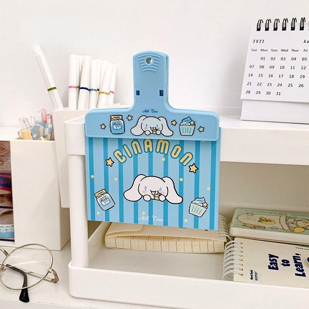 Mxbeauty Paper Clip Anime Kartun Perlengkapan Kantor Akun Tangan Voucher Holder Memo Holder Folder Tiket