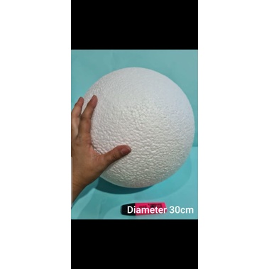 Styrofoam Bola Diameter 30cm Gabus Ball