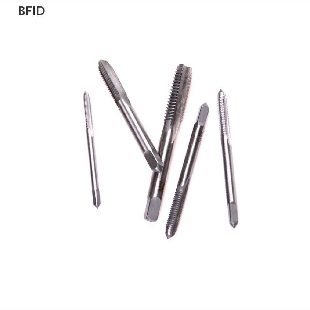 [BFID] 5pcs/set M3 M4 M5 M6 M8 Hand Tap Straight Flute 3mm-8mm Hand Fast tapping Tool [ID]