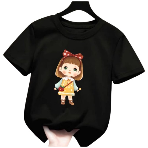 Hzl_outfit Kaos Baju Anak Perempuan Baby Gril Cute Pita COD