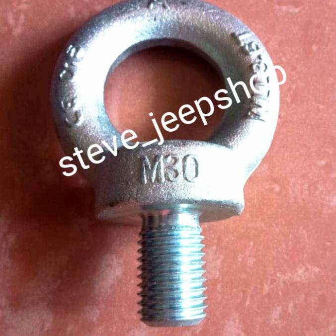 Eye Bolt/Donat M30 Wll 3, 6T