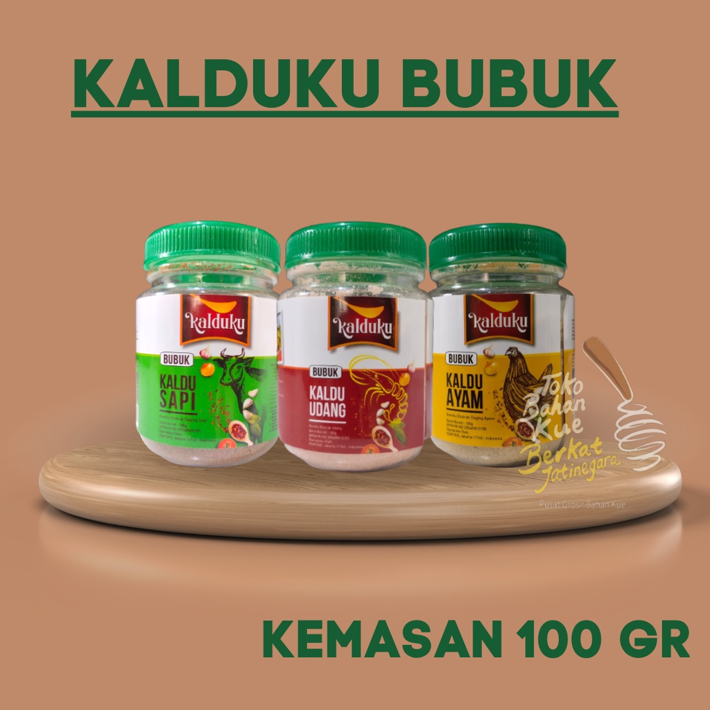 KALDUKU BUBUK KEMASAN 100 GRAM/ PENYEDAP MASAKAN