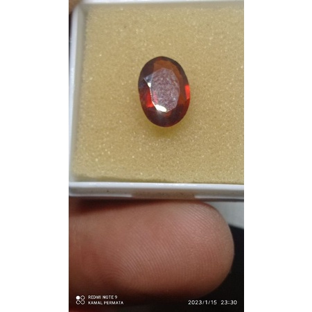 natural red garnet