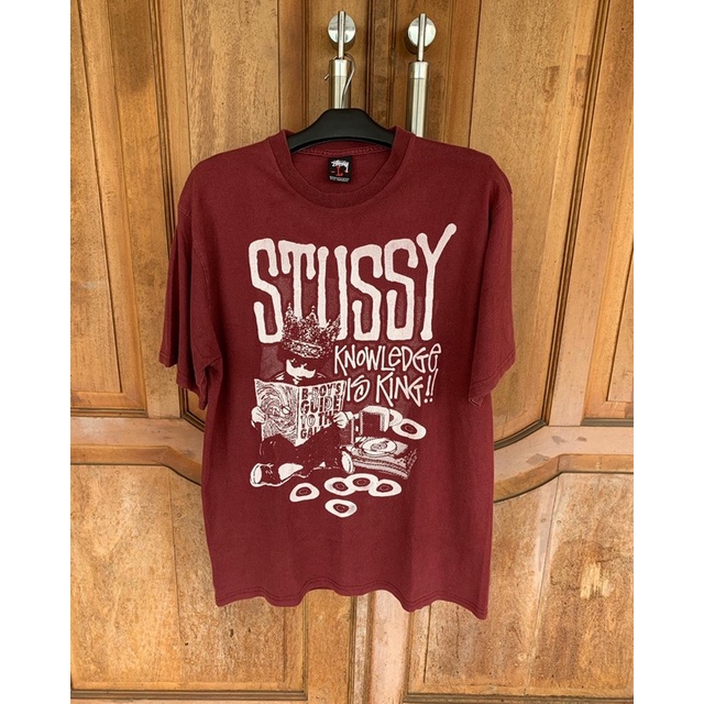 ❌SOLD OUT❌kaos stussy Knowledge Is King
