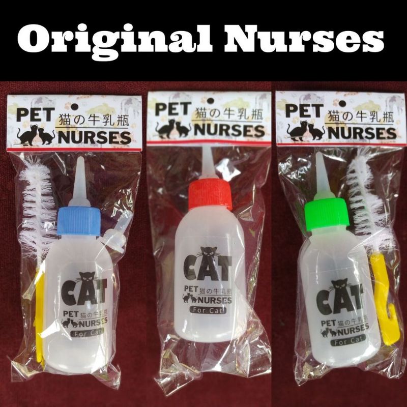Dot Botol Kucing / Anjing Kecil Original Nurses, Dot Runcing